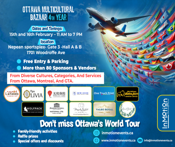 Ottawa Multicultural Bazaar 2 days subscribtion