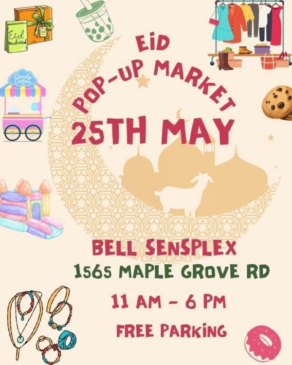 Eid pop- up market